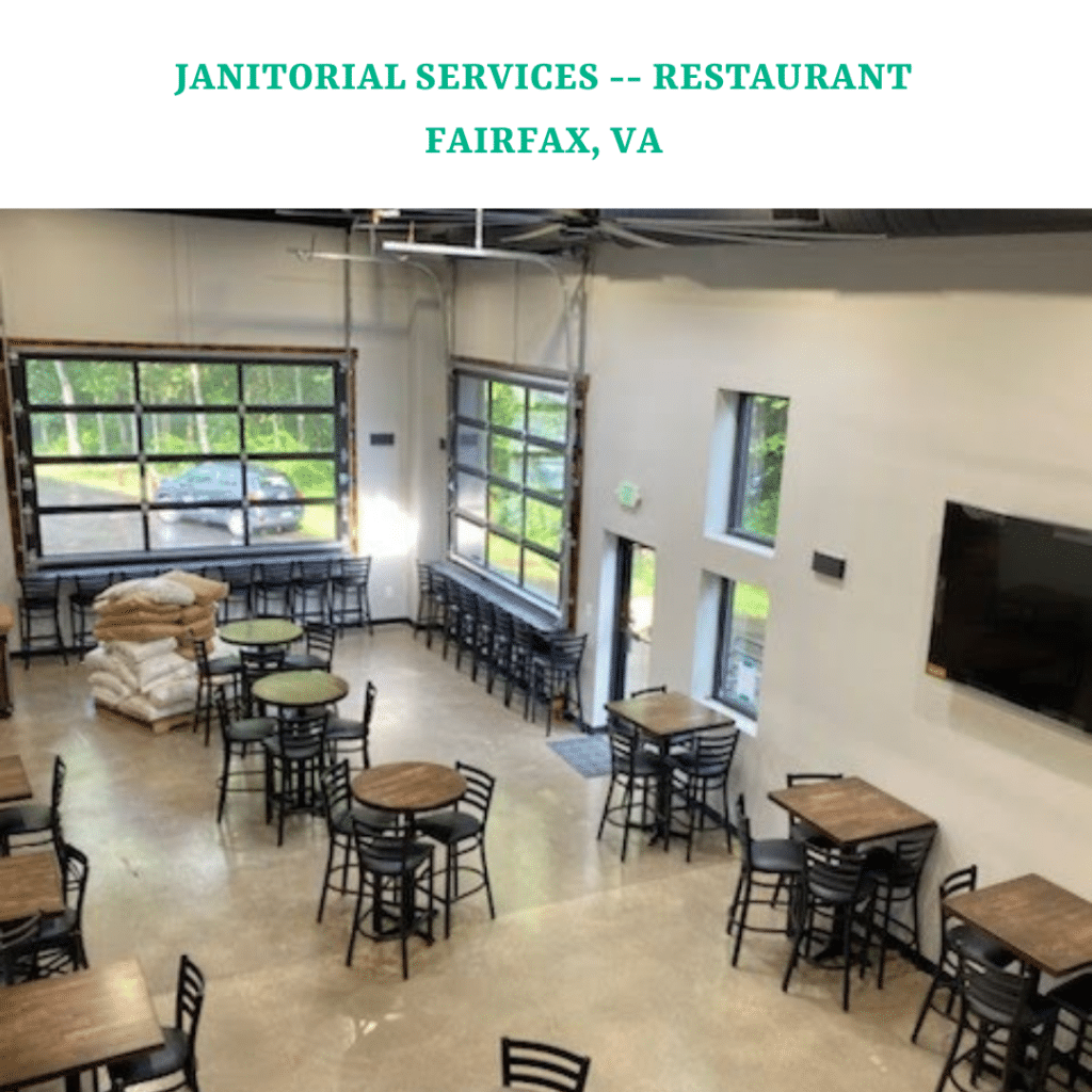 Janitorial Services - Restaurant Fairfax, VA