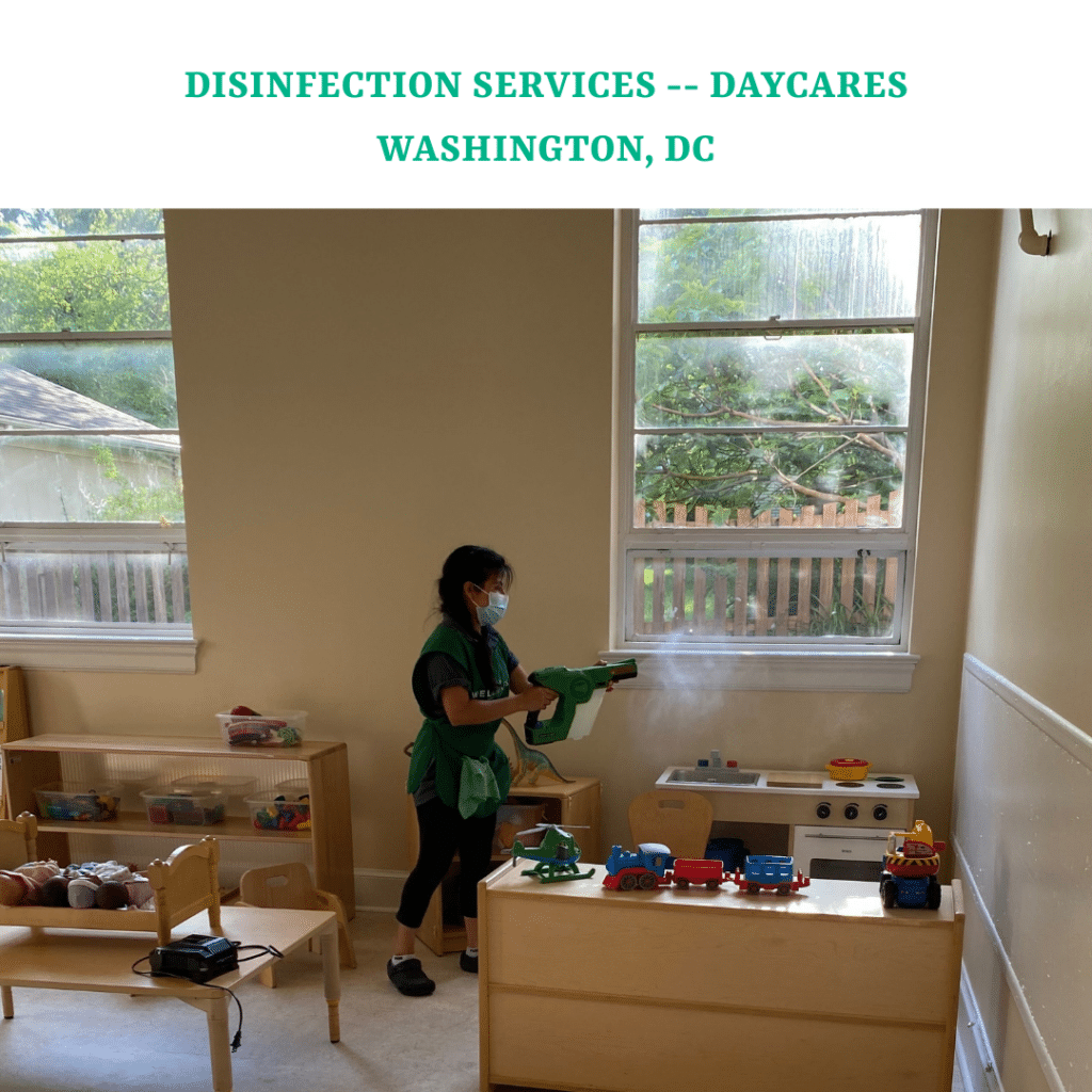 Disinfection Services - Daycares Washington, DC