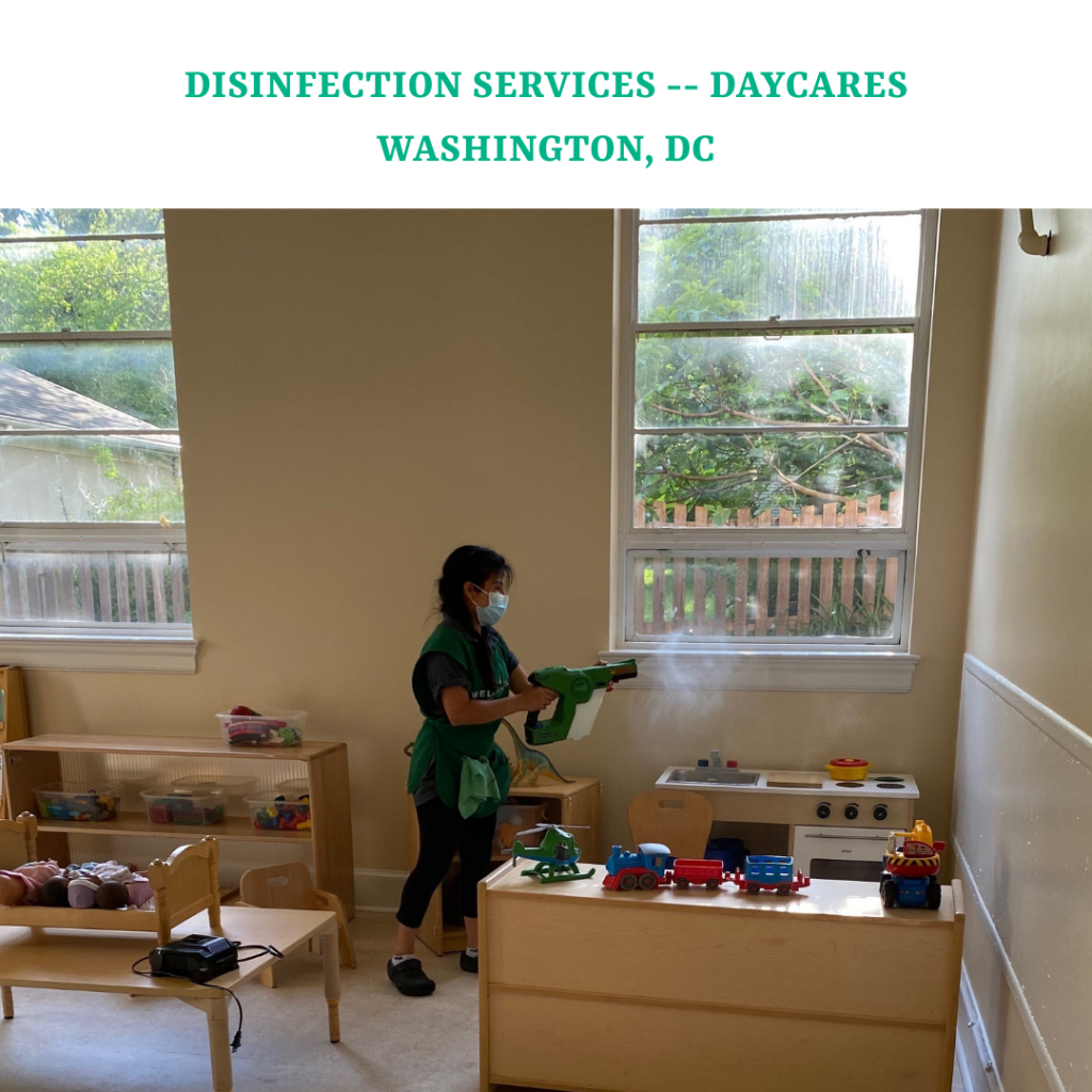 Disinfection Services - Daycares Washington, DC